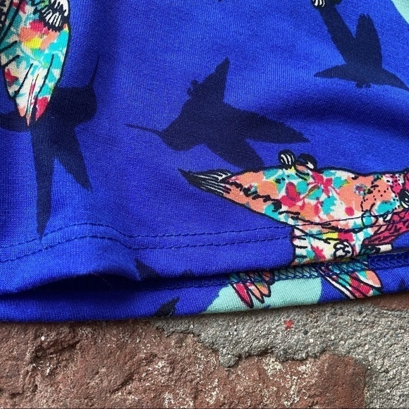 Lularoe 2XL hummingbird skirt - Picture 3 of 8
